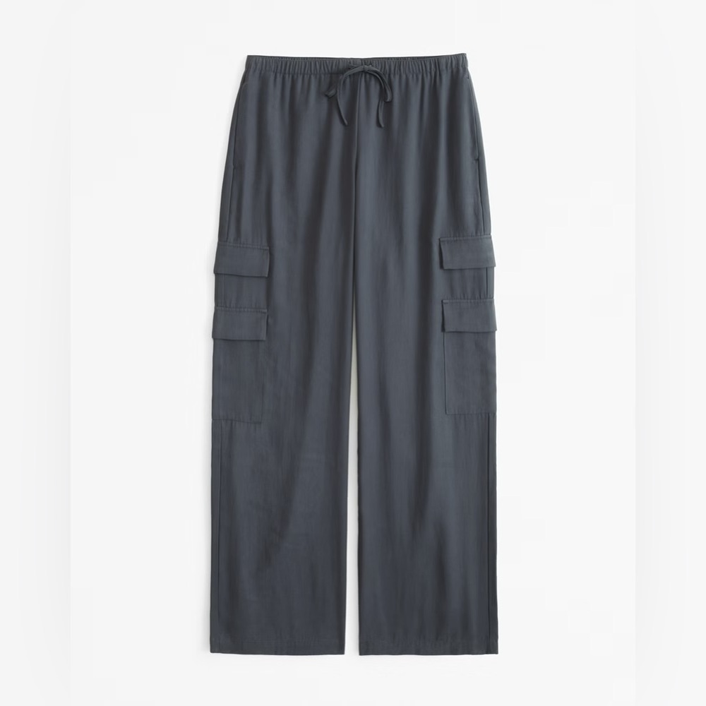 Abercrombie & Fitch Gray Cargo Pants